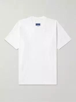 Футболка из хлопкового джерси BLUE BLUE JAPAN, белый