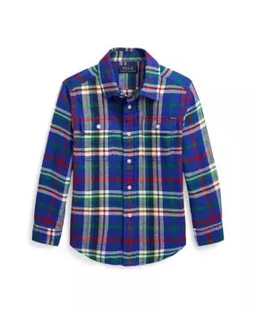 Футболка из хлопкового джерси для малышей и маленьких мальчиков Polo Ralph Lauren