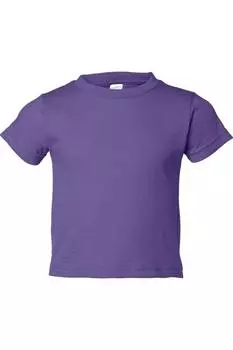 Футболка из хлопкового джерси для малышей Rabbit Skins, фиолетовый