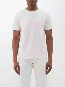 Футболка из хлопкового джерси FRAME, белый