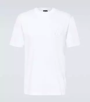 Футболка из хлопкового джерси Giorgio Armani, белый