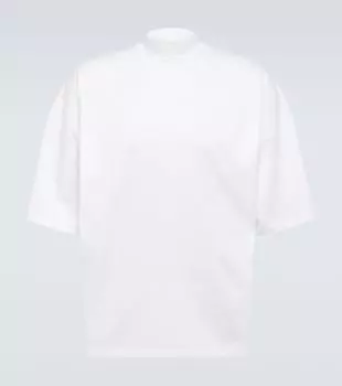 Футболка из хлопкового джерси Jil Sander, белый