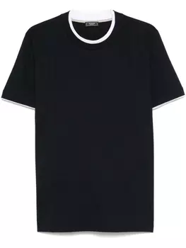 Футболка из хлопкового джерси Peserico, синий