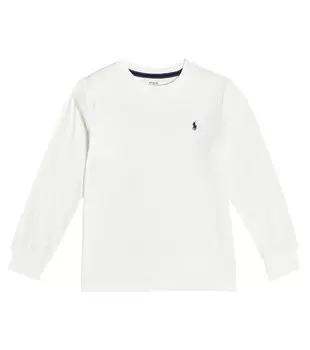 Футболка из хлопкового джерси Polo Ralph Lauren, белый