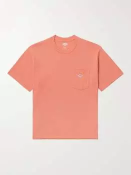 Футболка из хлопкового джерси с аппликацией логотипа DANTON, розовый