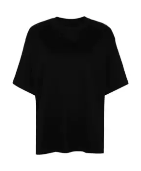 Футболка из хлопкового джерси с круглым вырезом Birgitte Herskind, черный