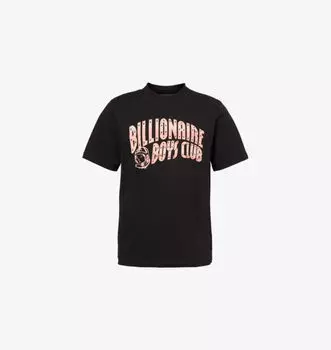 Футболка из хлопкового джерси с круглым вырезом и фирменным принтом Billionaire Boys Club, черный