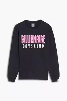 Футболка из хлопкового джерси с принтом BILLIONAIRE BOYS CLUB, черный