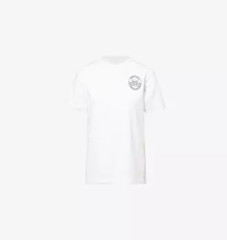 Футболка из хлопкового джерси с принтом бренда Country Sporty & Rich, белый