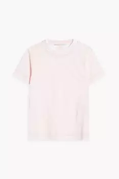 Футболка из хлопкового джерси с принтом STELLA MCCARTNEY, розовый