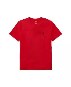 Футболка из хлопкового джерси с v-образным вырезом для Big Boys Polo Ralph Lauren