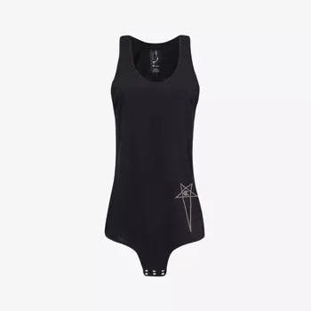 Футболка из хлопкового джерси с вышитым логотипом Rick Owens x Champion Rick Owens, черный