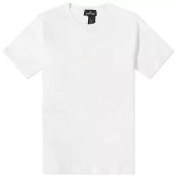 Футболка из хлопкового джерси Stone Island Shadow Project, белый