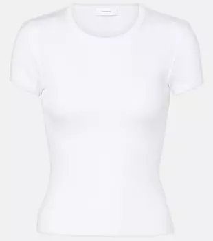Футболка из хлопкового джерси Wardrobe.Nyc, белый