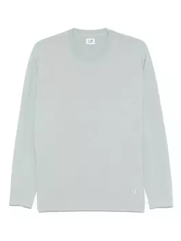 Футболка из хлопкового крепа C.P. Company, синий