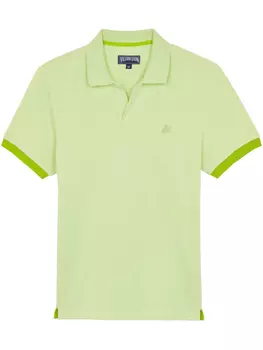 Футболка из хлопкового пике Vilebrequin, зеленый