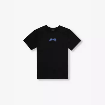 Футболка из хлопкового трикотажа с короткими рукавами и фирменным принтом для детей 6–12 лет Givenchy, черный