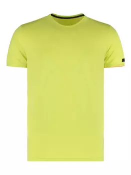 Футболка из хлопковой смеси RRD, желтый