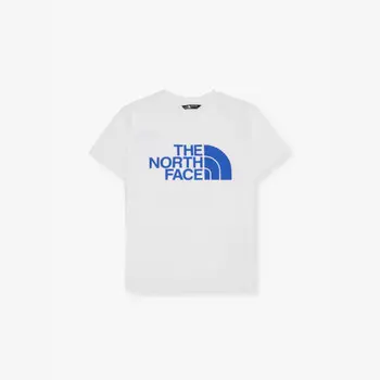 Футболка из хлопковой смеси с фирменным принтом 6-20 лет The North Face, белый