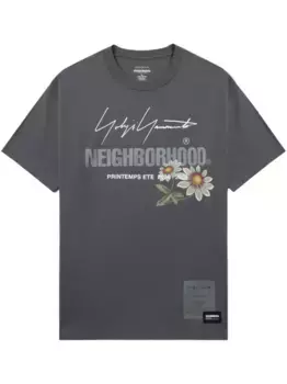 Футболка из коллаборации с Neighborhood Yohji Yamamoto, серый