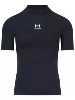 Футболка из коллаборации с Under Armor BALENCIAGA, черный