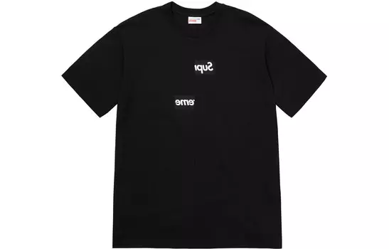 Футболка из коллекции ко-бренда Cdg X унисекс Supreme