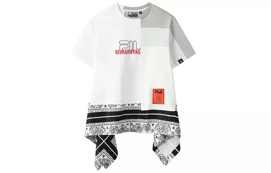 Футболка из коллекции коллаборации Mihara Yasuhiro X MIHARA YASUHIRO, женская, серая Fila