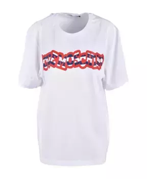 Футболка из коллекции Love Moschino, белый