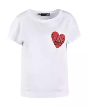 Футболка из коллекции Love Moschino Love Moschino, белый