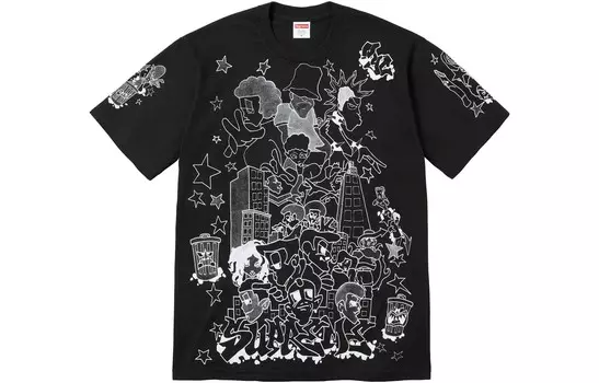 Футболка из коллекции осень/зима FW23 унисекс Supreme, белый