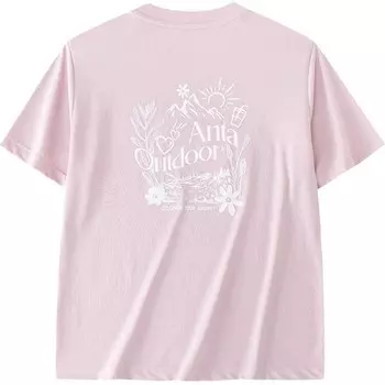 Футболка из коллекции Outdoor, женская, с мелкой пылью Anta