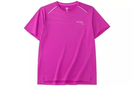 Футболка из коллекции Running, мужская, фиолетовая Anta, фиолетовый