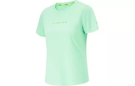 Футболка из коллекции Running, женская, цвет Ice Green Lining