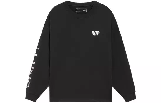 Футболка из коллекции Sports Fashion унисекс черного цвета Lining, черный