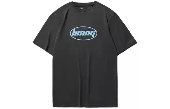 Футболка из коллекции Sports Fashion унисекс черного цвета Lining, черный