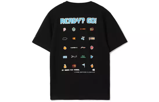 Футболка из коллекции Sports Fashion унисекс черного цвета Lining, черный