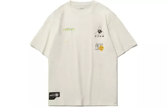 Футболка из коллекции Sports Fashion Unisex Mist White Lining, белый