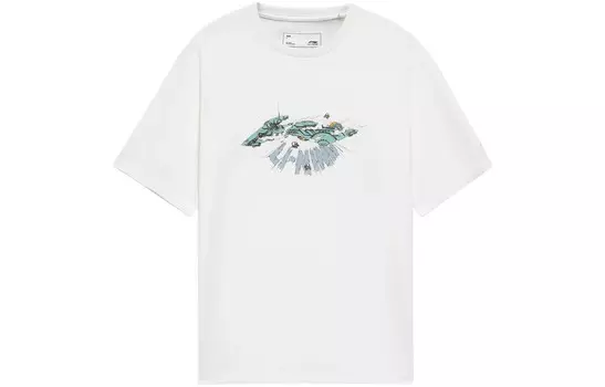 Футболка из коллекции Sports Life для мужчин Lining, белый