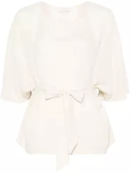 Футболка из крепа LIU JO, нейтральный