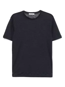 Футболка из льна Cruciani, синий