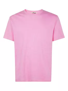 Футболка из льна MC2 Saint Barth, розовый
