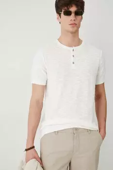 Футболка из льняной ткани Medicine, бежевый