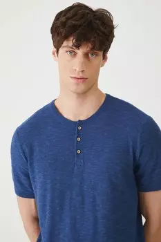 Футболка из льняной ткани Medicine, синий