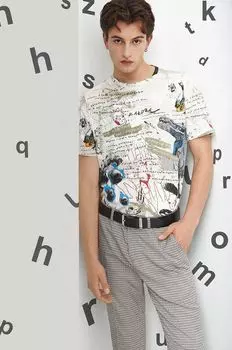 Футболка из медицинского хлопка Medicine, бежевый