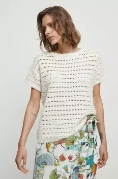 Футболка из медицинского хлопка Medicine, бежевый