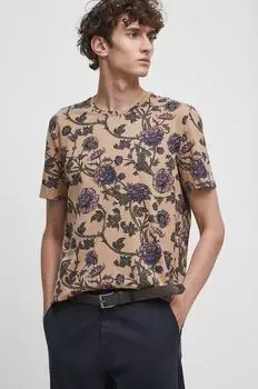 Футболка из медицинского хлопка Medicine, бежевый