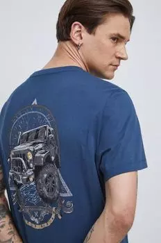 Футболка из медицинского хлопка Medicine, бирюзовый