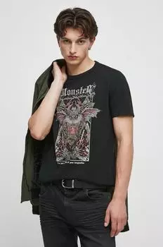 Футболка из медицинского хлопка Medicine, черный