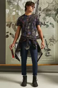 Футболка из медицинского хлопка Medicine, черный