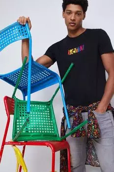 Футболка из медицинского хлопка Medicine, черный